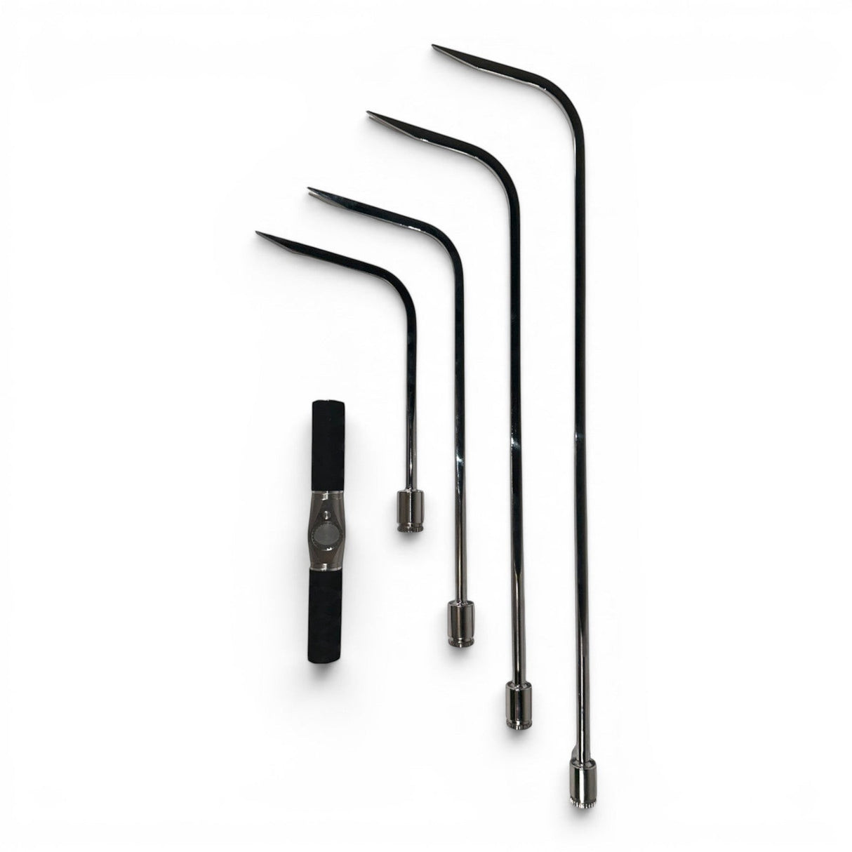 Anson PDR Tequila Tools Door Lord Sharp Hub Set with Tactical T-Handle, four metal rods with sharp tips and a black T-handle.