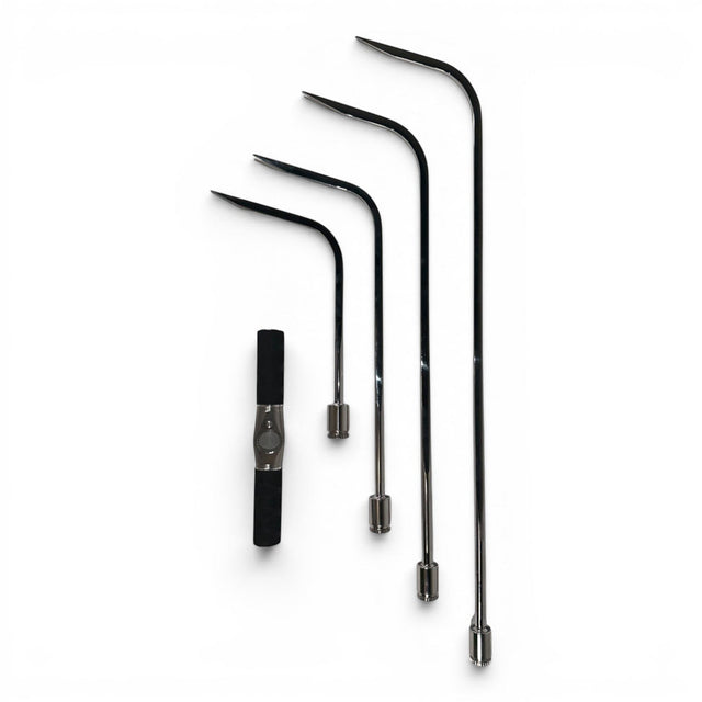 Anson PDR Tequila Tools Door Lord Sharp Hub Set with Tactical T-Handle, four metal rods with sharp tips and a black T-handle.
