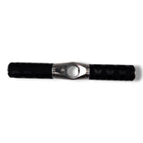 Anson PDR double shot sharp hub set with tactical T-handle, stainless steel, black grips.