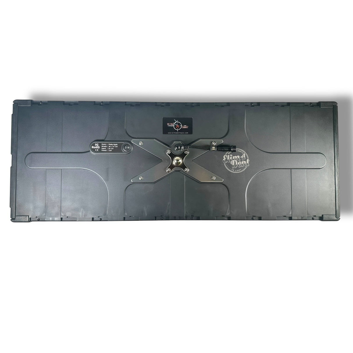 Anson PDR ElimaDent Fatty PDR Light v2, 38-inch, dark gray, with adjustable mount and LED track system.