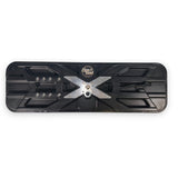Anson PDR Elimadent X-Factor 38 inch PDR light with X-shaped metal accent and illuminated buttons.