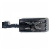 Anson PDR Elimadent X-Factor Mini 14" PDR light with black ridged housing and silver X-shaped accent.