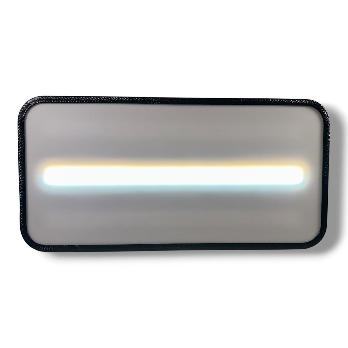 Anson PDR Elimadent X-Factor Mini wide 20" PDR light with dual white and yellow LED illumination and black protective trim.