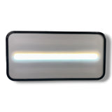 Anson PDR Elimadent X-Factor Mini wide 20" PDR light with dual white and yellow LED illumination and black protective trim.