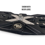 Anson PDR Elimadent X-Factor PDR Light 38 inch black with silver accents and a ball mount.