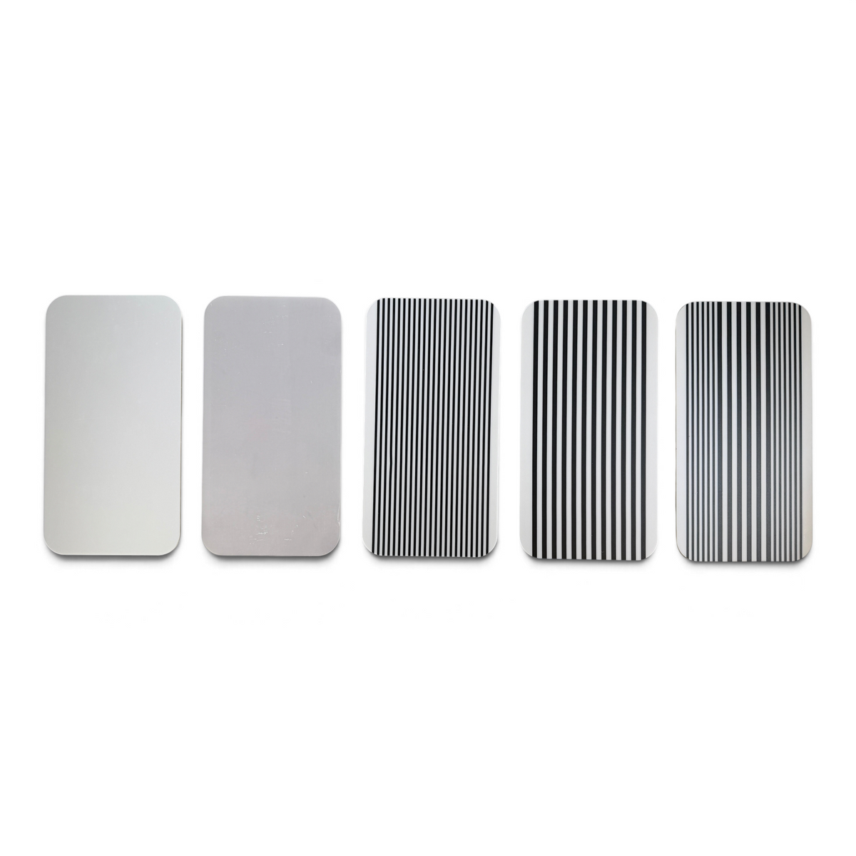 Anson PDR Elimadent X-Factor replacement lenses in various finishes and line patterns for paintless dent repair lights.