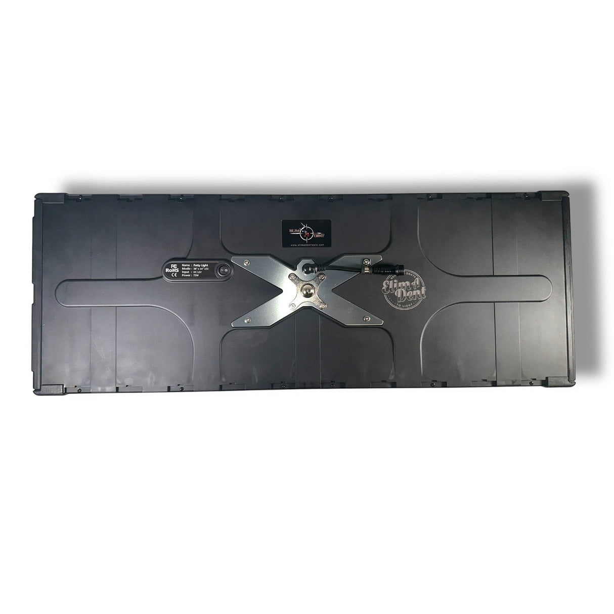 Anson PDR ElimaDent Fatty PDR Light v2, black, 38-inch, LED repair light with adjustable mount.
