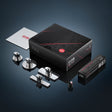Anson PDR Glexo full set featuring four metal PDR tabs, cold glue box, and storage case for professional body repair.