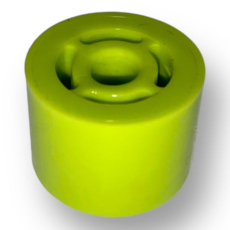 Anson PDR high visibility green urethane soft tip for PDR tools, 3/4 inch diameter, designed for pushing and blending.