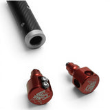 Anson PDR Hail King Rod 4.0 carbon fiber PDR tool with red twist lock accessory. Features a twist lock mechanism and modular design for hail damage repair.