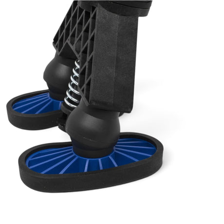 Keco Robo Mini Lifter featuring adjustable pivoting blue feet with rubber edges for precision panel repair.