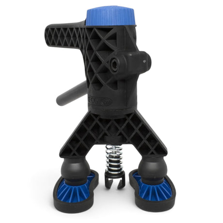 Keco Robo Mini Lifter with black molded body, blue accents, and adjustable pivoting feet for GPR repairs.