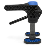 Keco Robo Mini Lifter with adjustable pivoting feet, blue tension knob, and ergonomic black handle