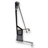 Anson PDR DNE light stand with adjustable arm and weighted base on wheels.