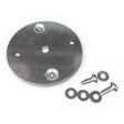 Anson PDR metal magnetic mount install plate for Chubby with screws and washers.
