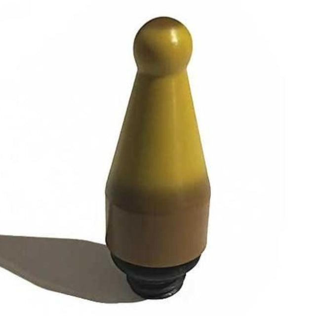 Anson PDR Match Grade Tip with ball end, yellow and brown plastic, for dent repair