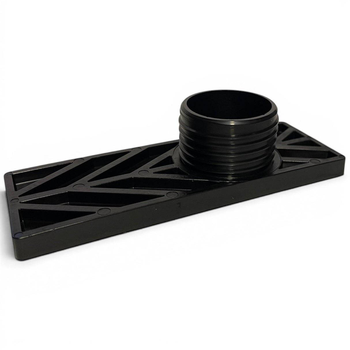 Anson PDR black plastic mini re-tension leg with ribbed connector for PDR tools