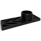 Anson PDR black plastic mini re-tension leg with ribbed connector for PDR tools