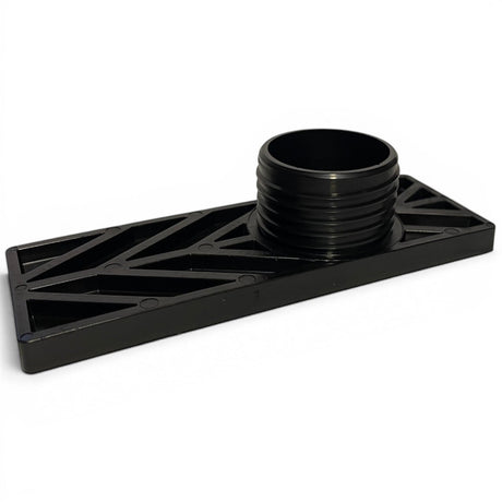 Anson PDR black plastic mini re-tension leg with ribbed connector for PDR tools