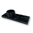 Anson PDR black plastic mini re-tension traction foot, 2"x6", for lateral tension systems and small dents.