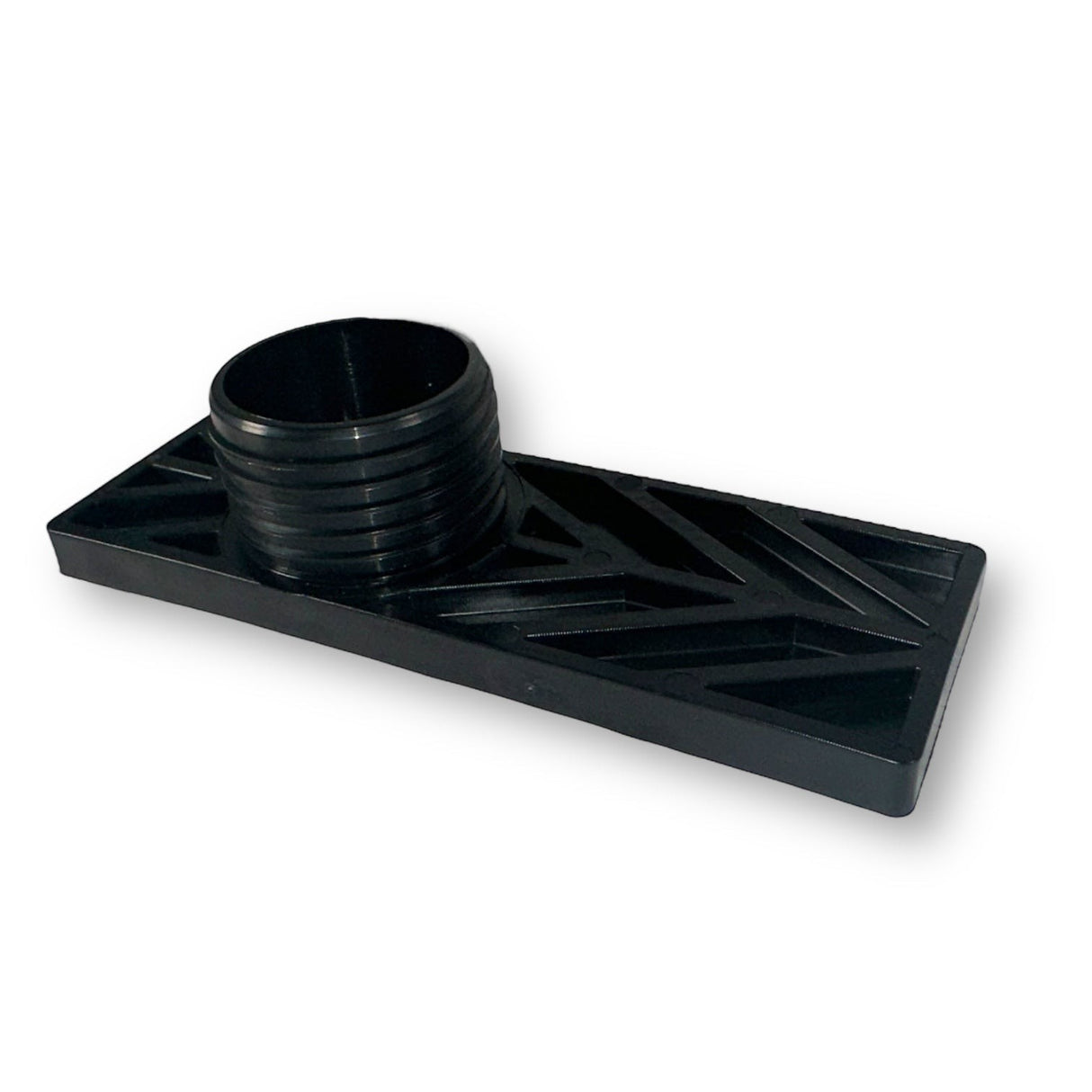 Anson PDR black plastic mini re-tension traction foot, 2"x6", for lateral tension systems and small dents.