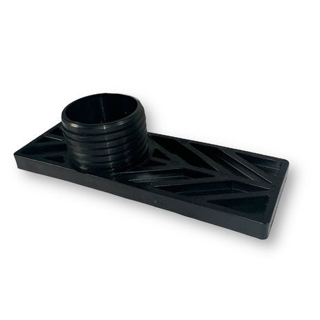 Anson PDR black plastic mini re-tension traction foot, 2"x6", for lateral tension systems and small dents.