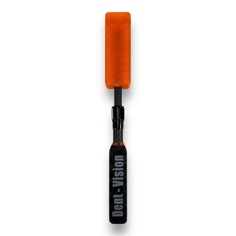 Anson PDR Dent Vision Dent Zapper Paddle EXT in orange with a carbon fiber shaft and adjustable handle.