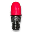 Anson PDR pink urethane soft tip with metal threaded base, 3/8 inch diameter, for pushing and knocking down dents.