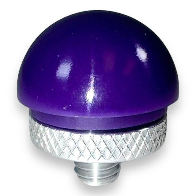 Anson PDR Purple Haze soft tip with aluminum tipple, 1-inch diameter urethane for pushing and blending.
