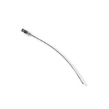 Anson PDR Rattlesnake 3/4" tail PDR tool, curved metal rod with a small threaded tip.