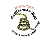 Anson PDR Rattlesnake 1 1/4" tail set with compact handle, pre-curved whale tails for PDR.