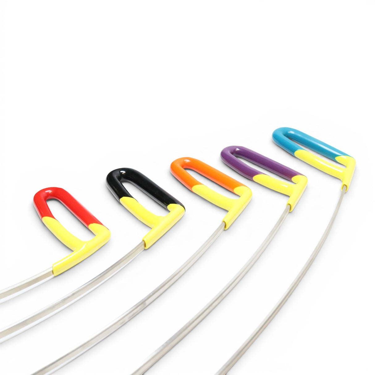 Anson PDR Tequila PDR Tools Rattlesnake Tail Set, 5-piece set with 3/4" tip size. Features colorful handles in red, black, orange, purple, and blue.