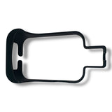 Anson PDR black plastic hail stand receiver plug lock for Elimadent hail stand receiver adaptor.
