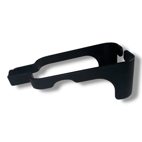 Anson PDR black plastic hail stand receiver plug lock for Elimadent hail stand receiver adaptor.