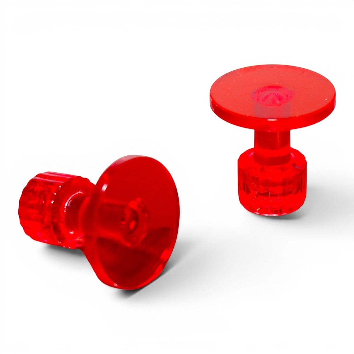 Anson PDR Dead on Dead Center red plastic PDR glue tabs for precise paintless dent repair finishing