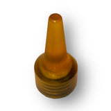 Anson PDR Dead Dent Tools Root Beer Ultem knockdown tip for paintless dent repair with industry standard threading.