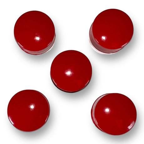 Anson PDR Rudolph soft tips, red urethane, 3/4 inch diameter, for PDR tools.