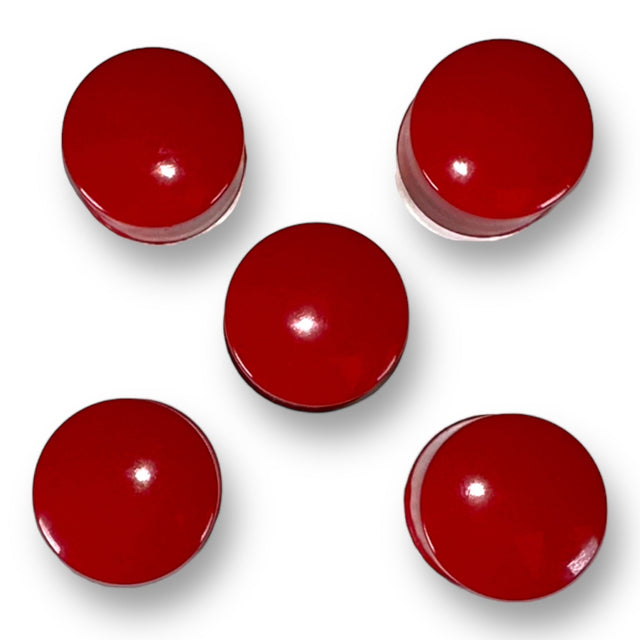 Anson PDR Rudolph soft tips, red urethane, 3/4 inch diameter, for PDR tools.