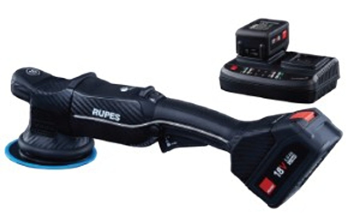 Anson PDR Rupes BIGFOOT iBRID HLR 15 cordless polisher with battery pack and charger for professional surface care