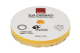 Anson PDR Rupes D-A Medium wool polishing pad with yellow foam backing for dual action car detailing tools.
