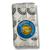 Anson PDR Sergio's Cold Glue putty for automotive dent removal in branded white paper packaging with blue label.