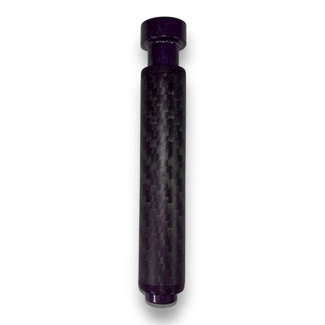 Anson PDR Dent Vision ShockBlocker knockdown tool with a carbon fiber sleeve and purple aluminum ends