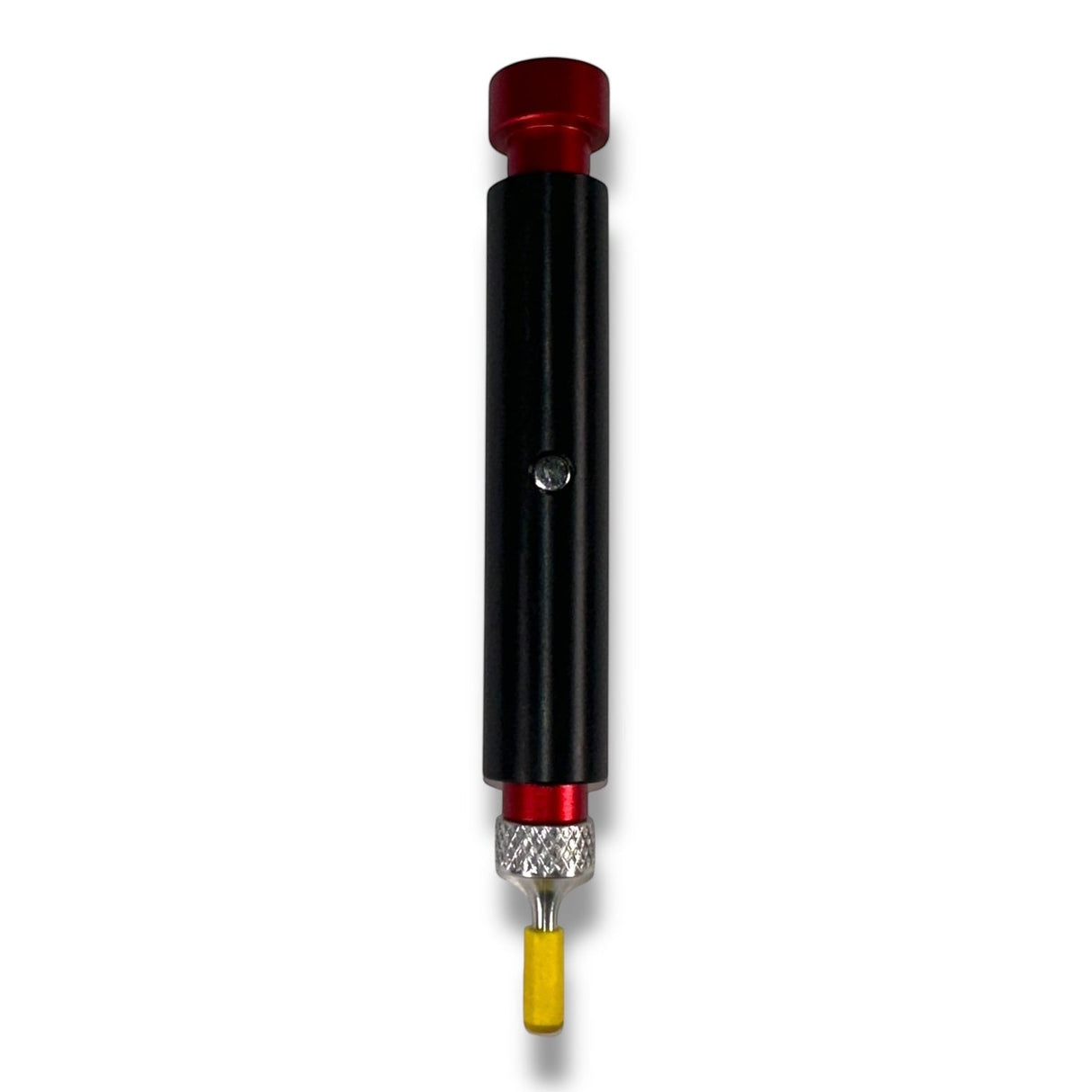 Anson PDR Dent Vision ShockBlocker X4 knockdown tool with black body, red accents, and yellow Galaxy tip.