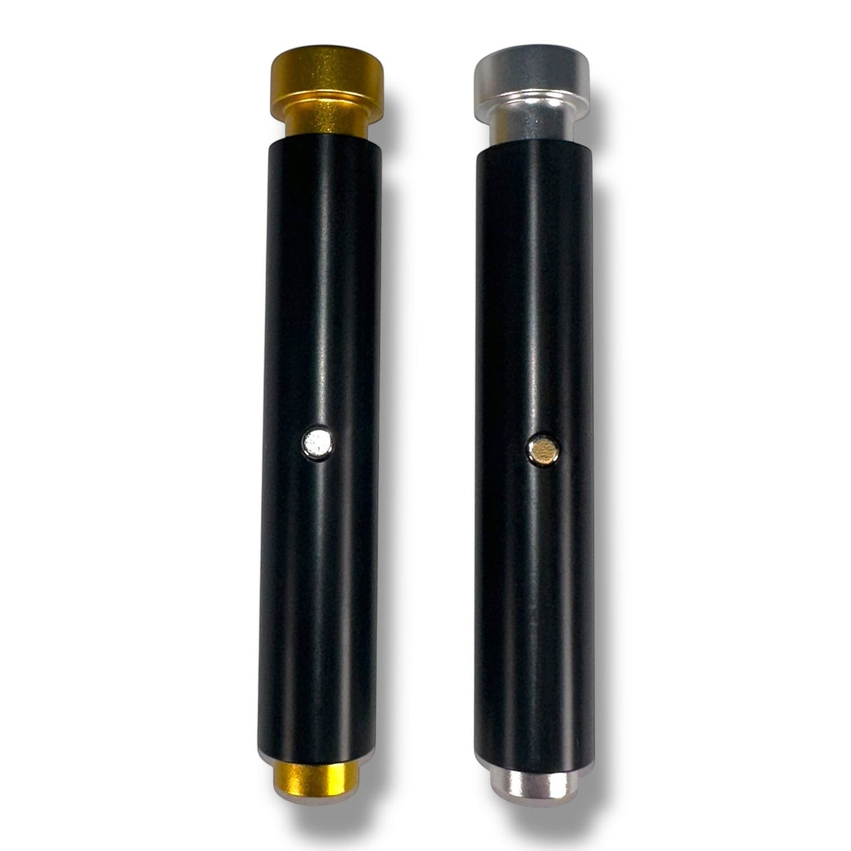Anson PDR Dent Vision ShockBlocker XL steel knockdowns in gold and silver with black shafts and side magnets