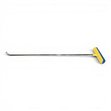 Anson PDR stainless steel single bend PDR rod with interchangeable tip and yellow/blue T-handle.