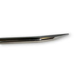 Anson PDR stainless steel ice pick with sharp point and inline grip handle.