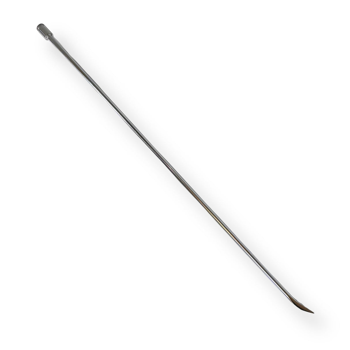 Anson PDR stainless steel ice pick with inline grip handle, featuring a sharp tip and upsized rod for stronger pushes.