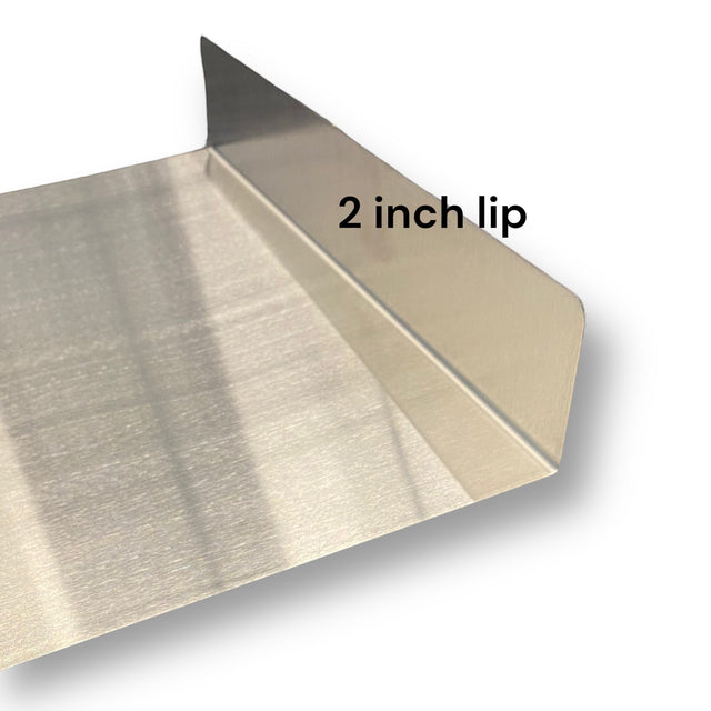 Anson PDR stainless steel metal window guard with a 2 inch lip for paintless dent repair
