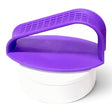 Anson PDR purple and white Stuckey Hand Shield, designed to protect hands from tool and tire pressure.