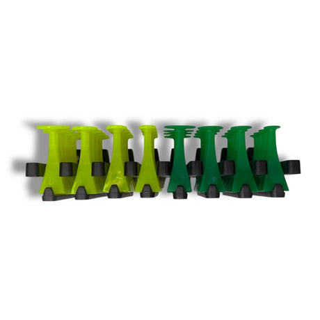 Anson PDR Super Straight Glue Tabs System in yellow and green for stubborn dents and maximum pull.